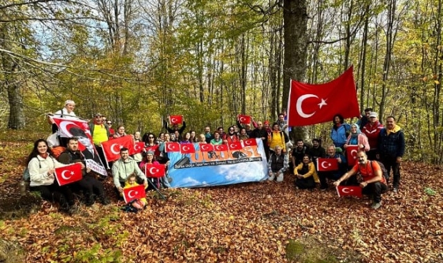 BUDOST Spor Kulübü iftarlı gece yürüyüşü düzenledi