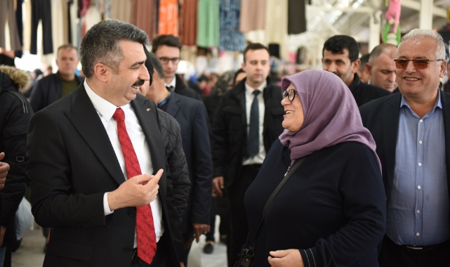 Bursa'da Gökdere Çarşısı yeni yüzüyle hizmete girdi
