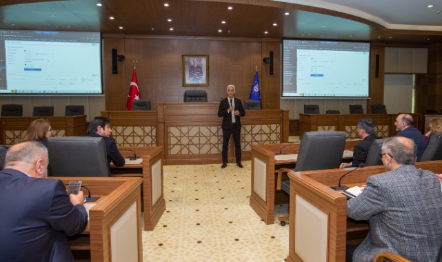 Bursa'da personele e-Belediye bilgi sistemi eğitimi