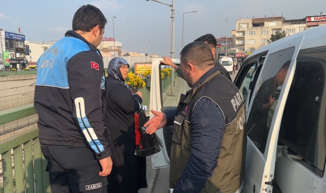 Bursa'da polisinden dilenci operasyonu!