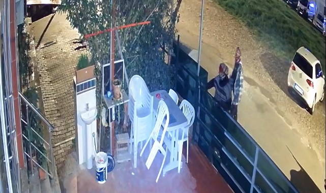 Bursa'daki at arabalı hırsızlar kamerada