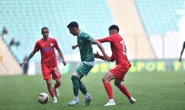 Bursaspor fırsatı tepti: 2-2