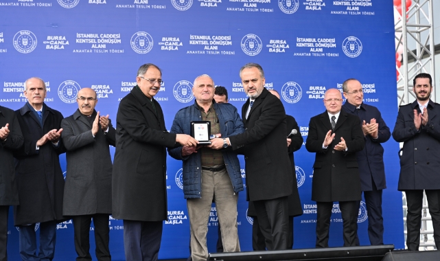 Büyük dönüşümde ilk anahtar teslimi gerçekleşti
