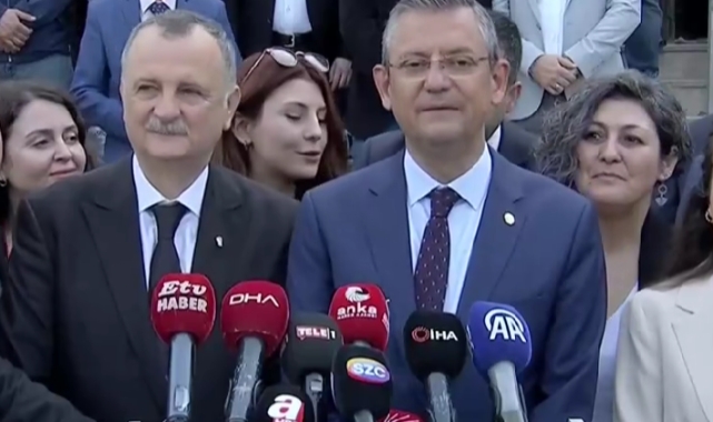 CHP Genel Başkanı Özgür Özel oyunu kullandı