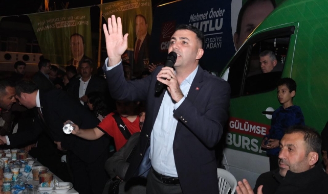 CHP Gürsu Belediye Başkan Adayı Haşim Öztürk: 31 Mart'ta değişim sizden dönüşüm bizden