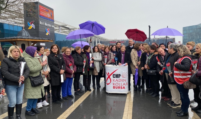 CHP'li kadınlardan Dünya Emekçi Kadınlar Günü açıklaması