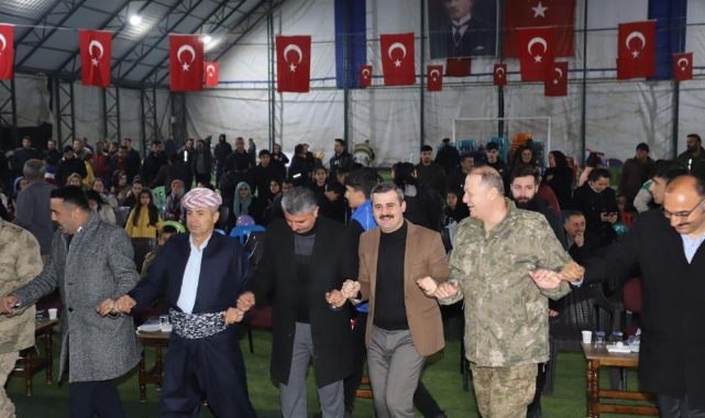 Çukurca'da Nevruz Bayramı coşkuyla kutlandı