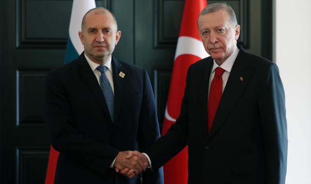 Cumhurbaşkanı Erdoğan Bulgaristanlı mevkidaşı ile görüştü