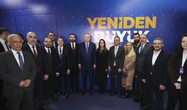 Cumhurbaşkanı Erdoğan gazetecilerle buluştu