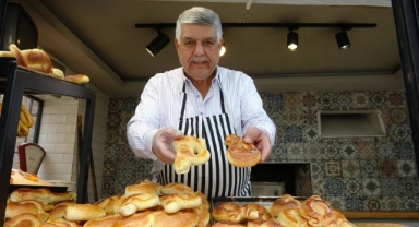 Dededen kalma fırında çocuklara özel poğaçalar yapıyor