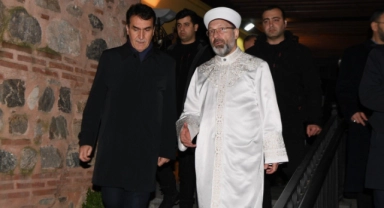 Diyanet İşleri Başkanı'ndan Mustafa Dündar'a ziyaret