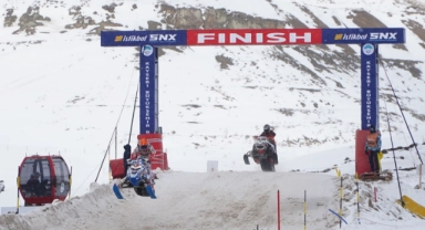Dünya Snowcross Şampiyonası düzenlendi