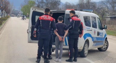 Dur ihtarına rağmen kaçan sürücü kovalamaca sonucu yakalandı