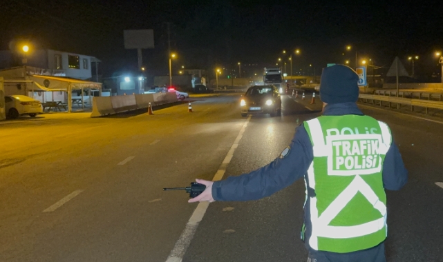 Düzce'de 1 haftada 8 bin araç denetlendi
