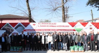 Düzce’de hayvancılığa destek