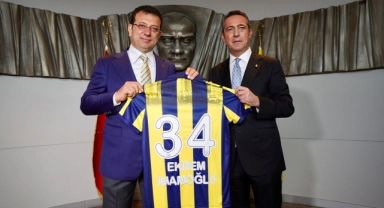Ekrem İmamoğlu'ndan Ali Koç'a ziyaret