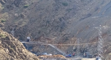 Elazığ'da panik dolu anlar! Maden ocağında göçük