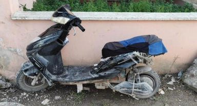 Elektrikli motosiklet hırsızı yakalandı