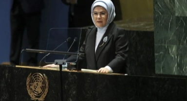 Emine Erdoğan'dan BM'ye video mesaj