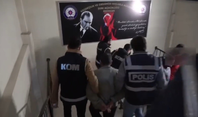 Erzincan'da mahzen-9 operasyonu