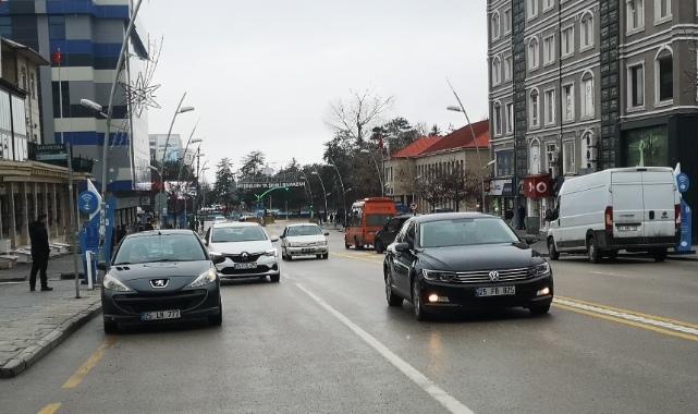 Erzurum’da araç sayısında artış