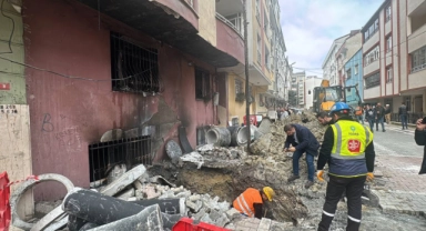 Esenyurt'ta doğalgaz patlaması!