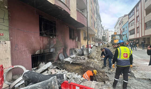 Esenyurt'ta doğalgaz patlaması!