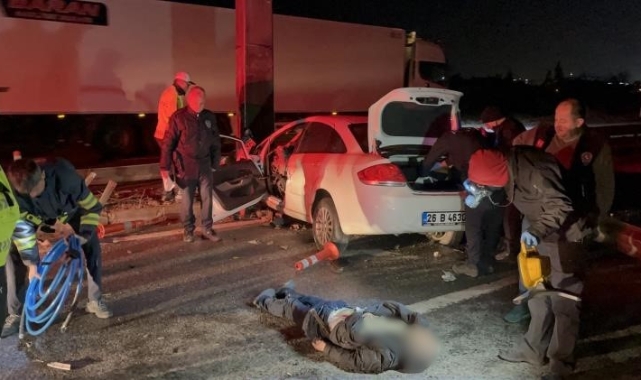Eskişehir'de feci kaza