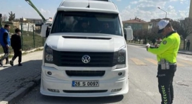Eskişehir'de okul servisleri denetlendi