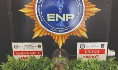 Eskişehir polisinden uyuşturucu operasyonu