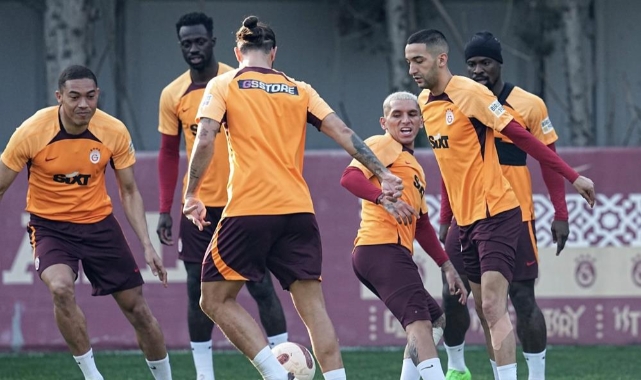Galatasaray'da Hatayspor mesaisi devam ediyor