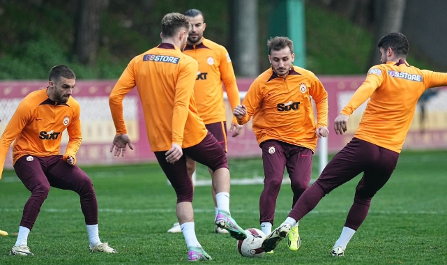 Galatasaray, Kasımpaşa maçı hazırlıklarını sürdürdü