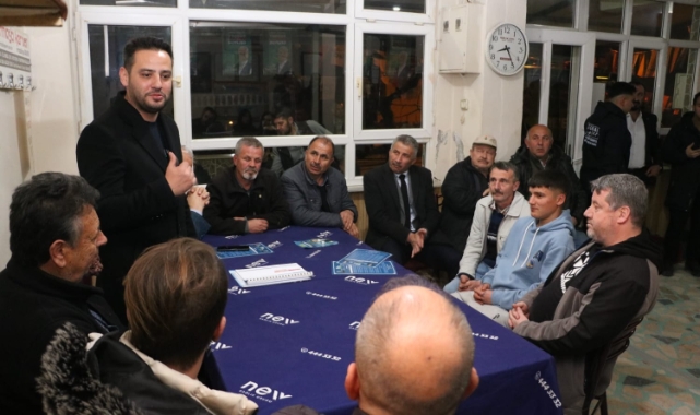 Gökhan Dinçer Mudanya'nın dört bir yanında çalışmalarını sürdürüyor