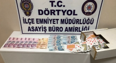 Hatay'da kumar oynayan şahıslara para cezası