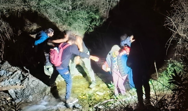 Hatay'da ormanda kaybolan 3 şahıs kurtarıldı