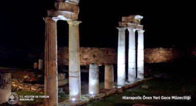Hierapolis örenyerinde Gece Müzeciliği başlıyor