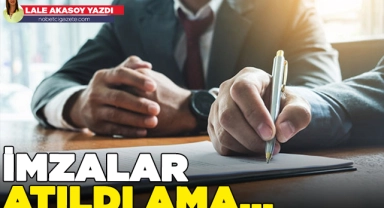 İmzalar atıldı ama...