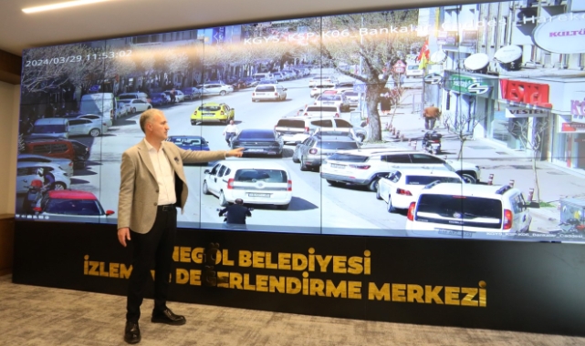 İnegöl artık bu merkezden 7/24 izlenecek