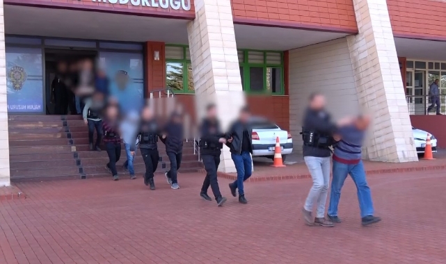 Isparta’da “Narkoçelik" operasyonu: 8 kişi tutuklandı