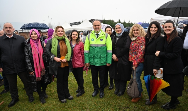 Kadınlar Günü’nde Erguvan Fidanları Toprakla Buluştu