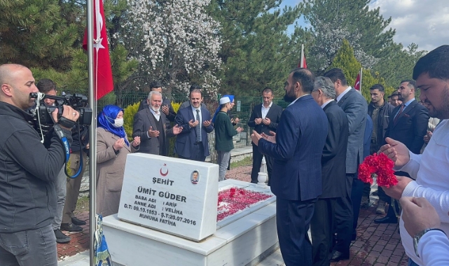 Kahramankazan’da şehitler anıldı