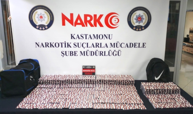 Kastamonu'da uyuşturucu operasyonu!