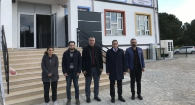 Kaymakam Memiş , yenilenen okulları ziyaret etti