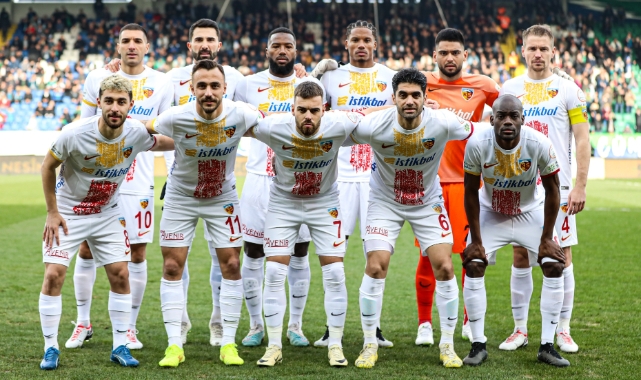 Kayserispor Rize'de golü unuttu