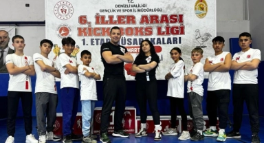Kemer Belediyesi kick boks sporcuları 5 madalya ile döndü