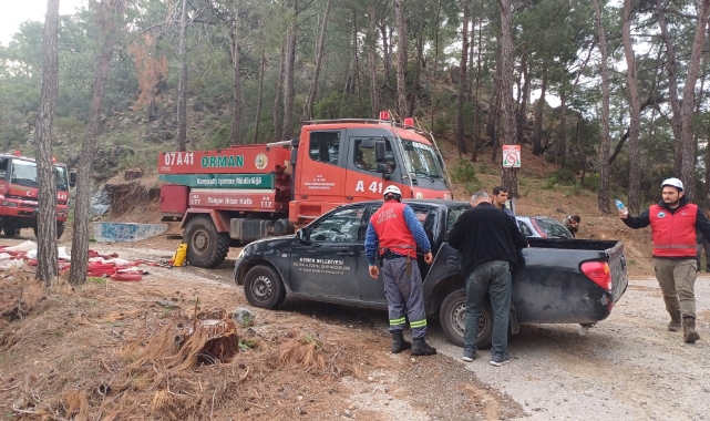 Kemer'de orman yangını kontrol altına alındı
