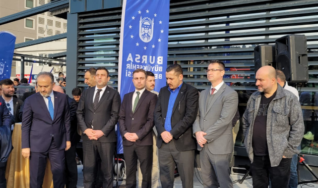 Kent Meydanı BURFAŞ kafe açıldı