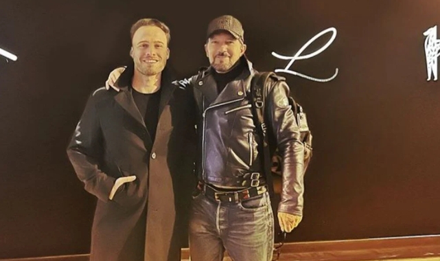 Kerem Bürsin yine Antonio Banderas ile bir araya geldi