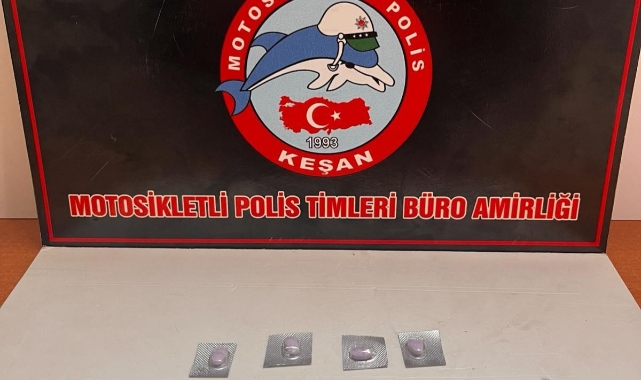 Keşan’da sentetik ecza ve uyuşturucu ele geçirildi