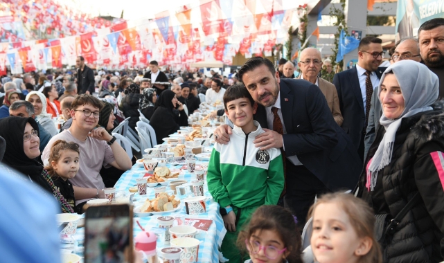 Kestel Belediyesi’nden 9 bin kişilik sokak iftarı